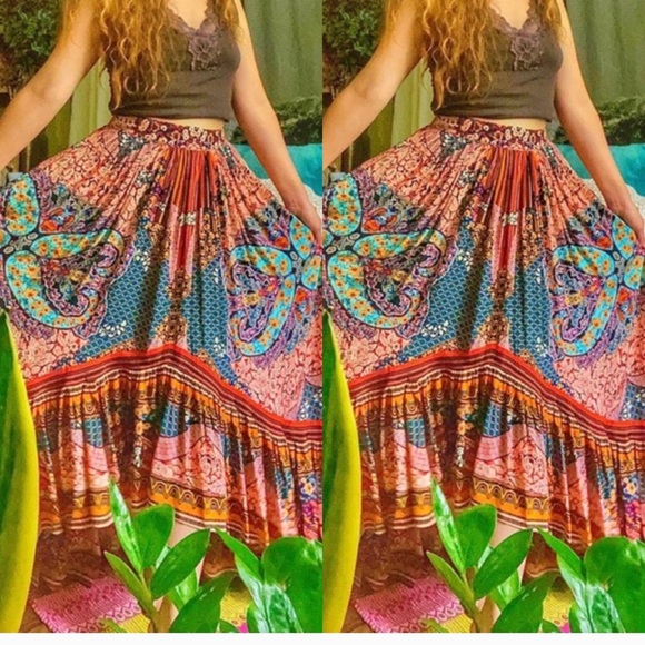 bhanuni by jyoti Dresses & Skirts - New Bhanuni by jyoti Allaire High-Low Maxi Skirt